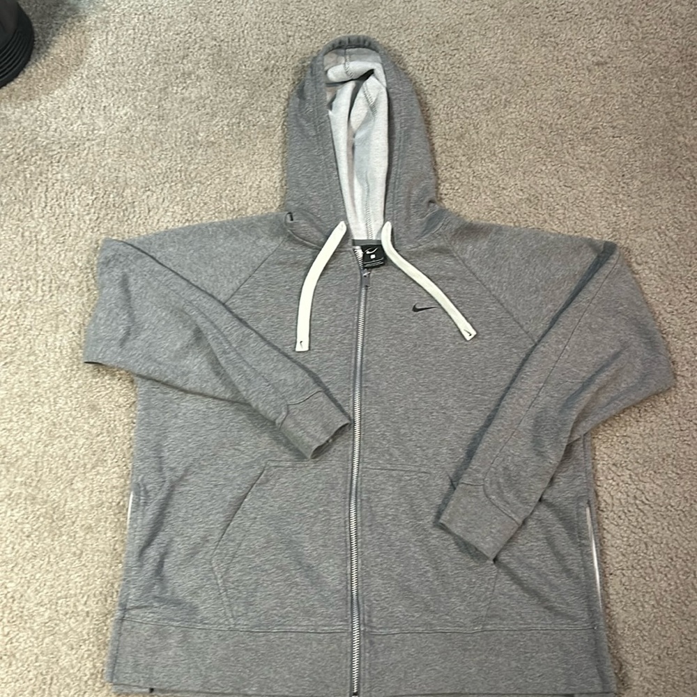 Split side Nike hoodie